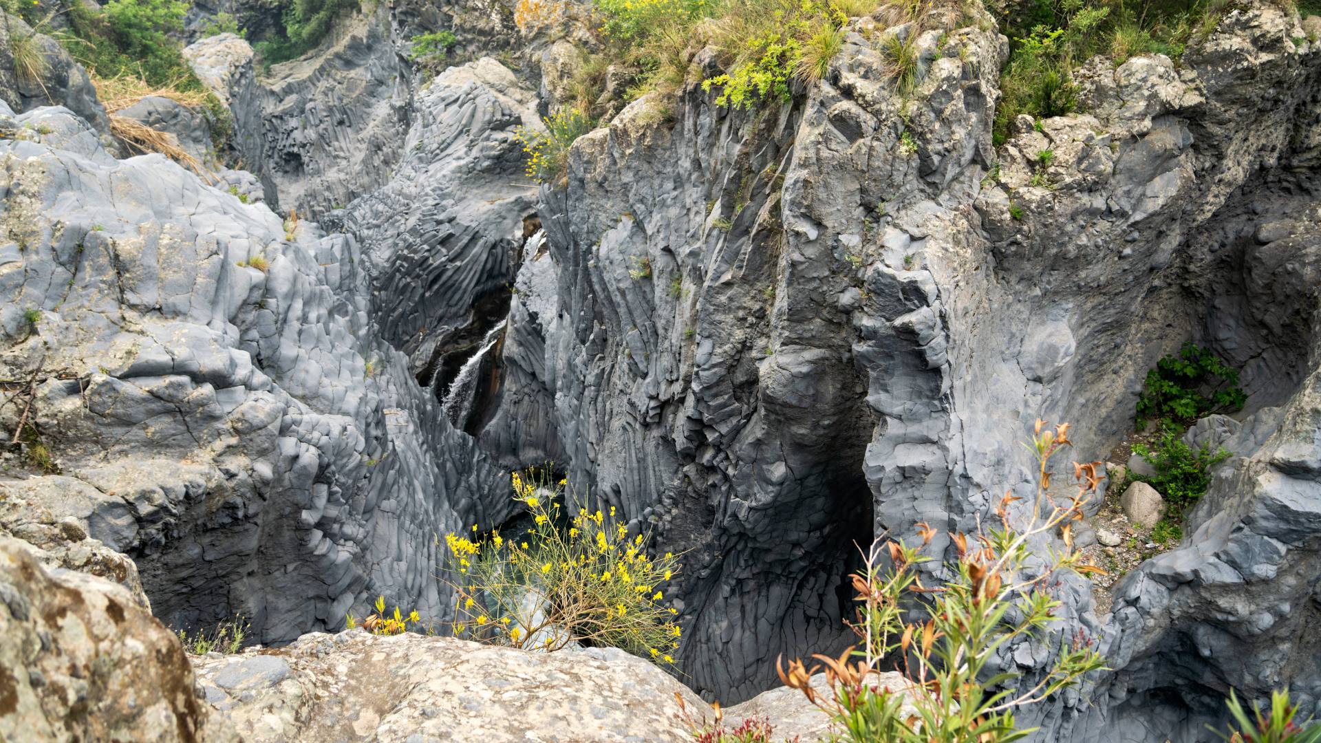 Gole dell'Alcantara (Parco Botanico e Geologico) in Motta Camastra